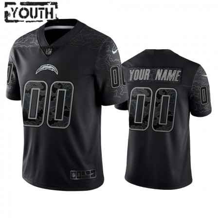 Kinder Los Angeles Chargers Trikot Personalisiert Reflective Limited Gelb